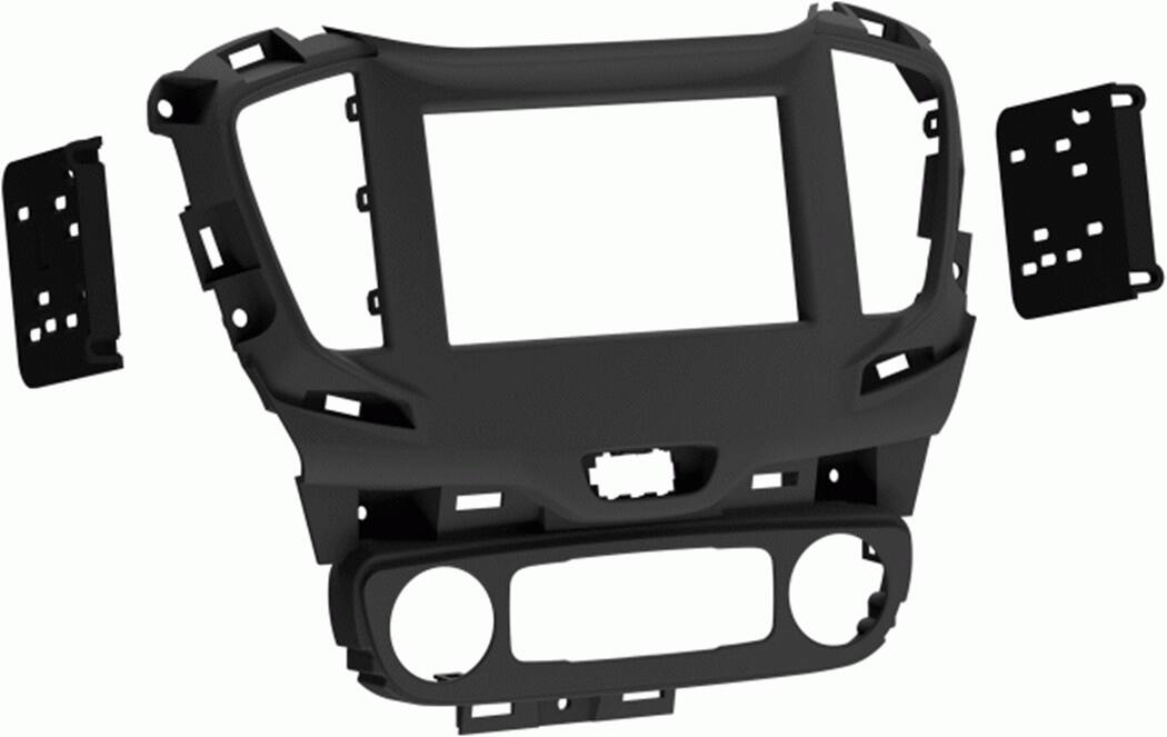 Angle. Metra - Dash Kit for 2018-2024 GMC Terrain Vehicles - Matte Black.