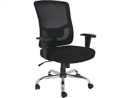 Lorell - Chair, Big&Tall, Adj Arms, 29-1/8"X31-1/8"X42-1/2" , (LLR62625) - Black