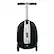 Alt View 1. GoPowerBike - GoPowerBike GoVoyage 3-Wheel Kids Luggage Scooter with Light-Up Wheels | Black - Black.