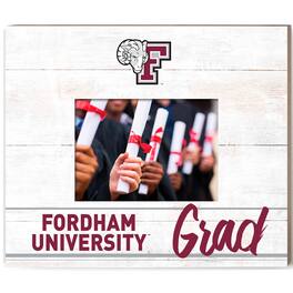 Jardine - Fordham Rams 13.5" x 11.5" Grad Frame - White