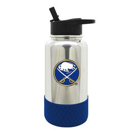 Great American Products - Buffalo Sabres 32oz. Team Color Chrome Hydration Bottle - Multicolor
