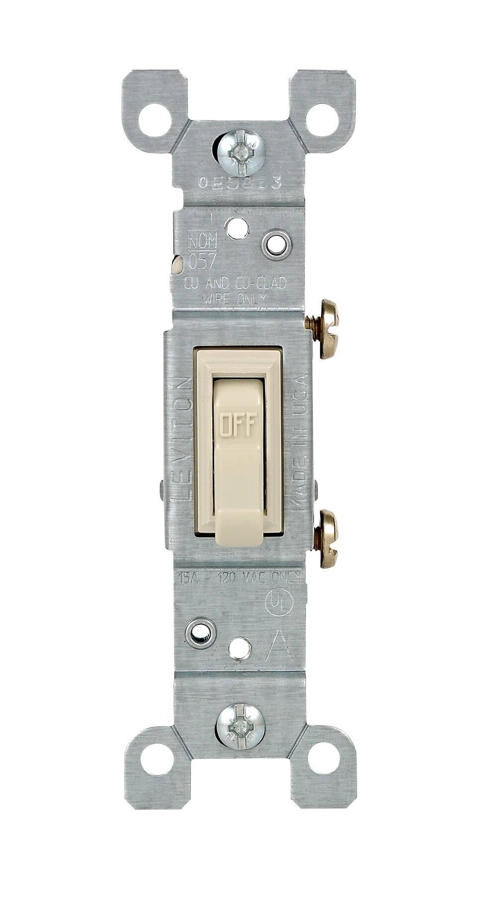 DESERT 057 CU AND CO-CLAD WIPE ONLY V ON VITON LE OFF U.S.A MADE 15-120 15A 120 VAC ONLY