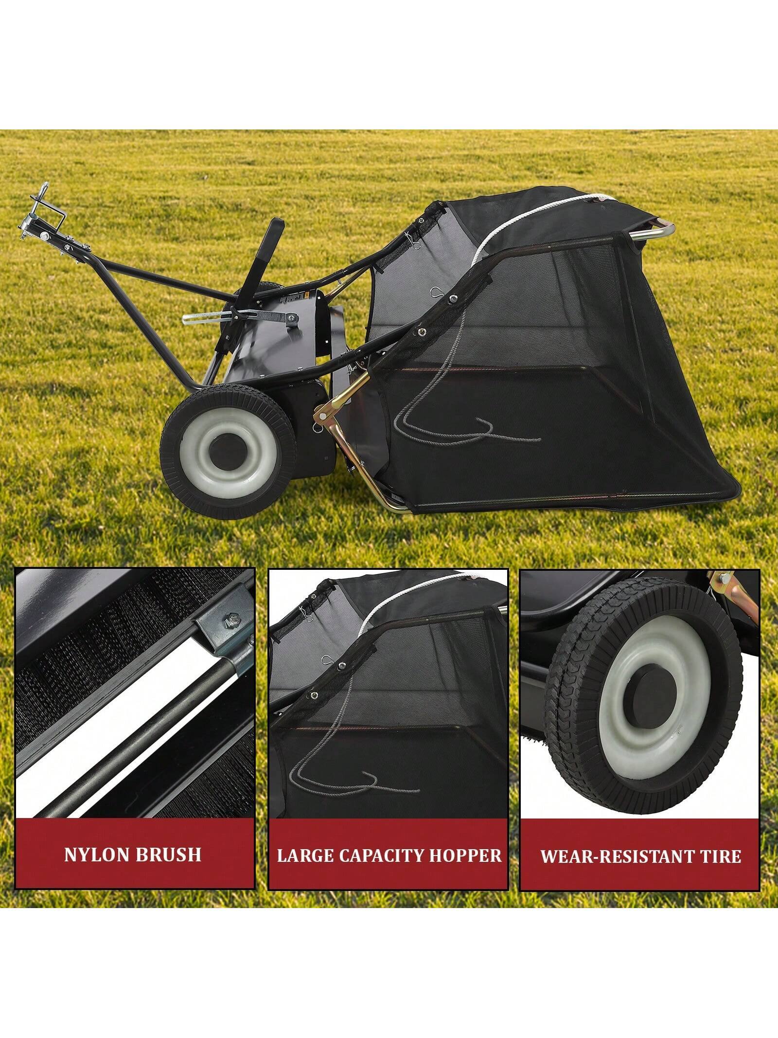 NYLON BRUSH  
LARGE CAPACITY HOPPER  
WEAR-RESISTANT TIRE