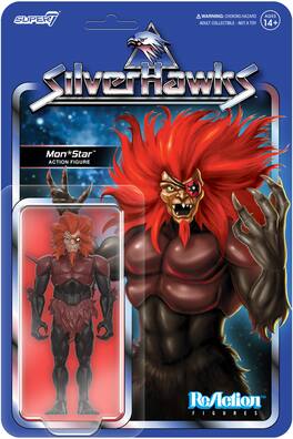Super7 - Silverhawks - ReAction Figures Wv1 - Mon*Star (Pre-Transformation) - Collectibles - Multicolor