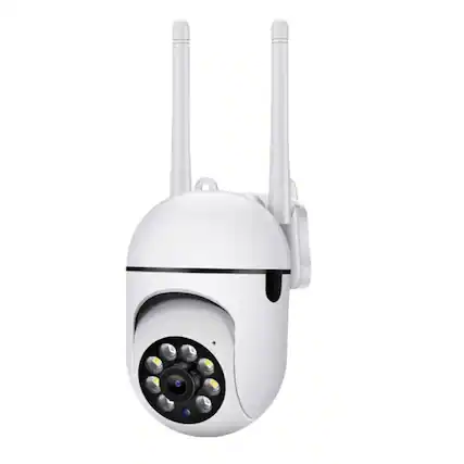 Front. Stock Preferred - Wireless 5G WiFi Outdoor Security Camera System.