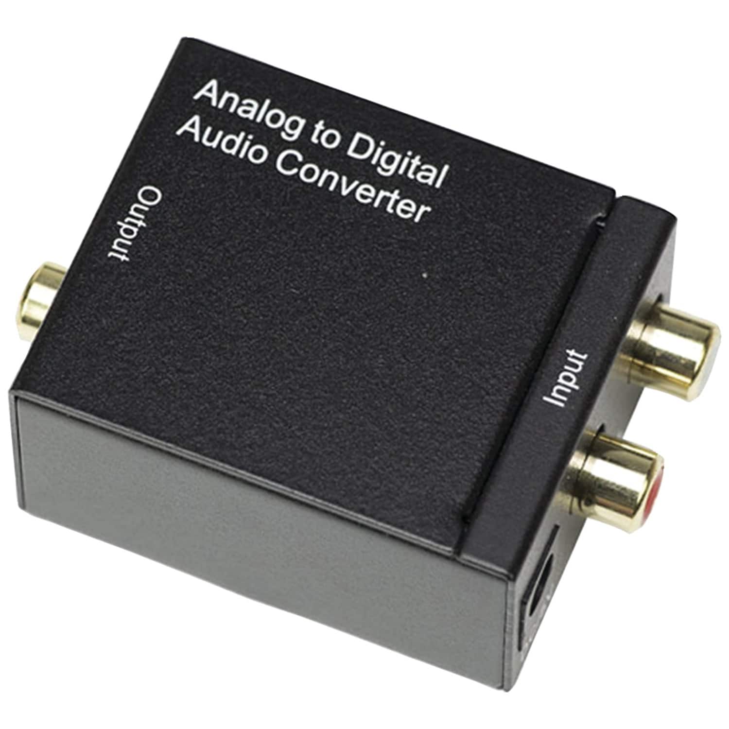 Photos - Cable (video, audio, USB) Digital Ethereal - Analog to  Audio Converter CS-ATD - Black 