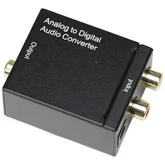 Analog to Digital Audio Converter
Output
Input