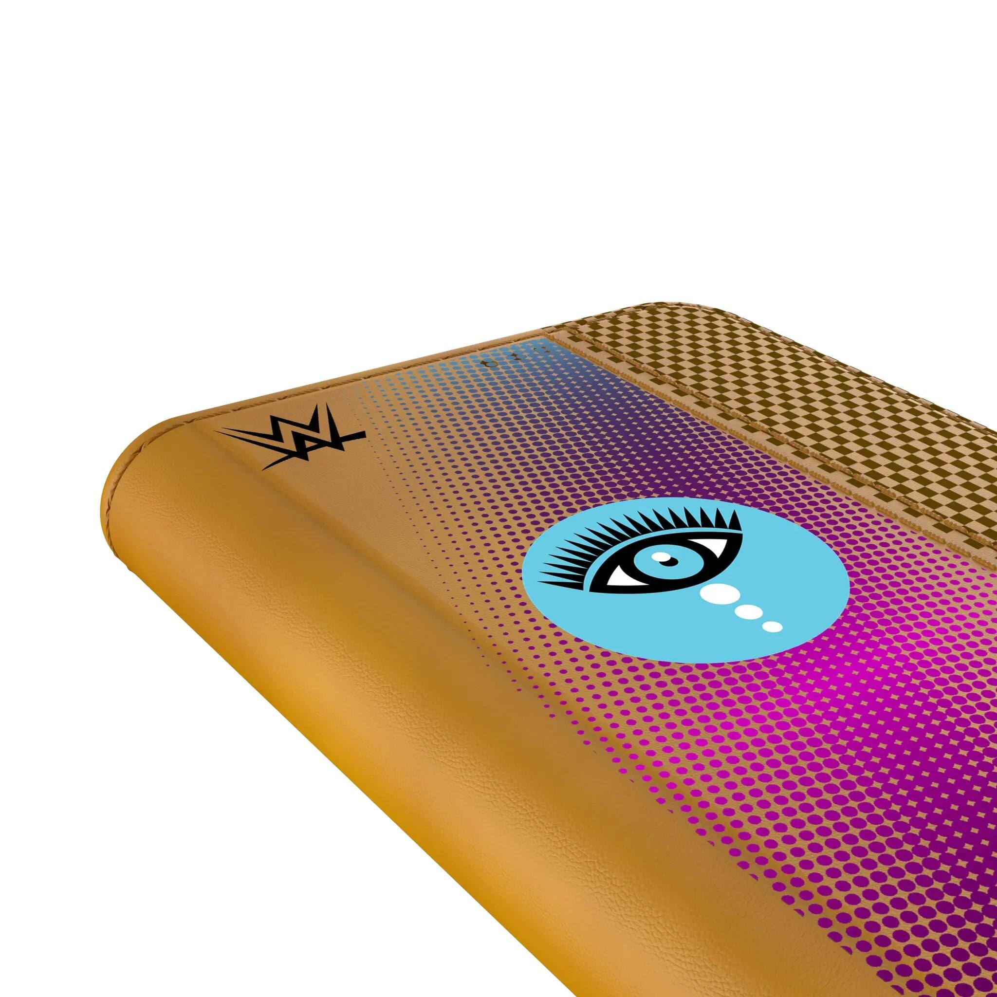 Left. Keyscaper - WWE Superstar Folio Phone Case - Samsung Galaxy S21 5G - Liv Morgan.