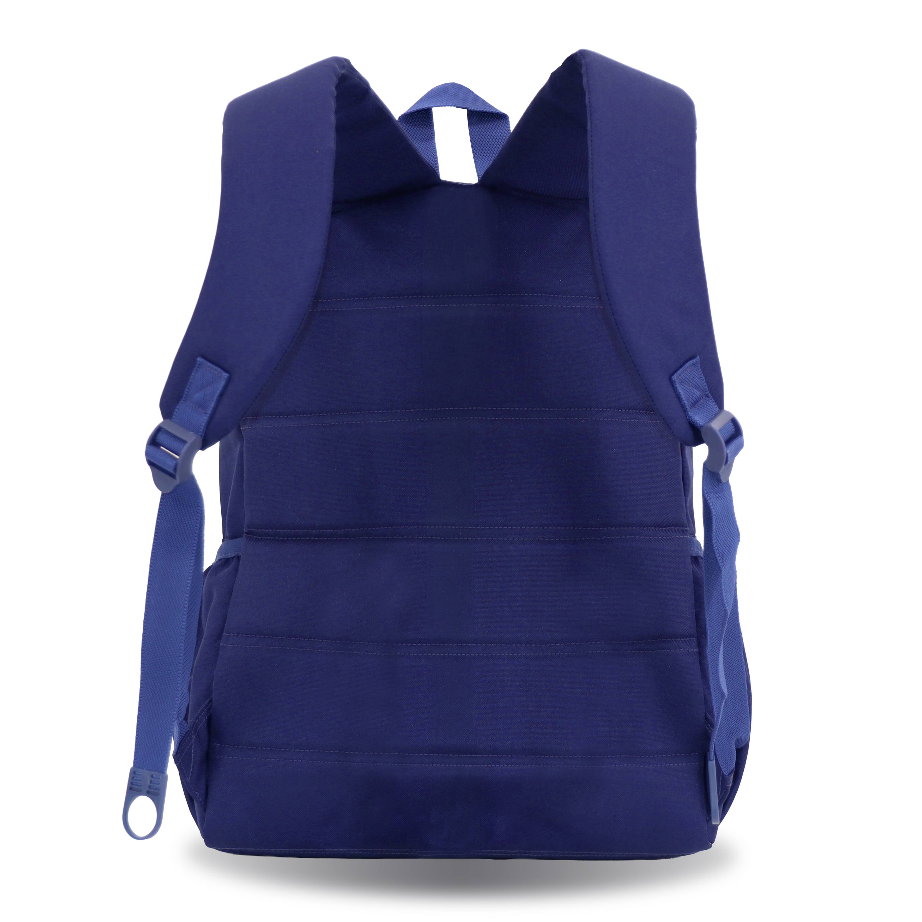 Back. J World - J World Unisex Oz 17" Daily Backpack For School And Travel - Navy - NAVY.