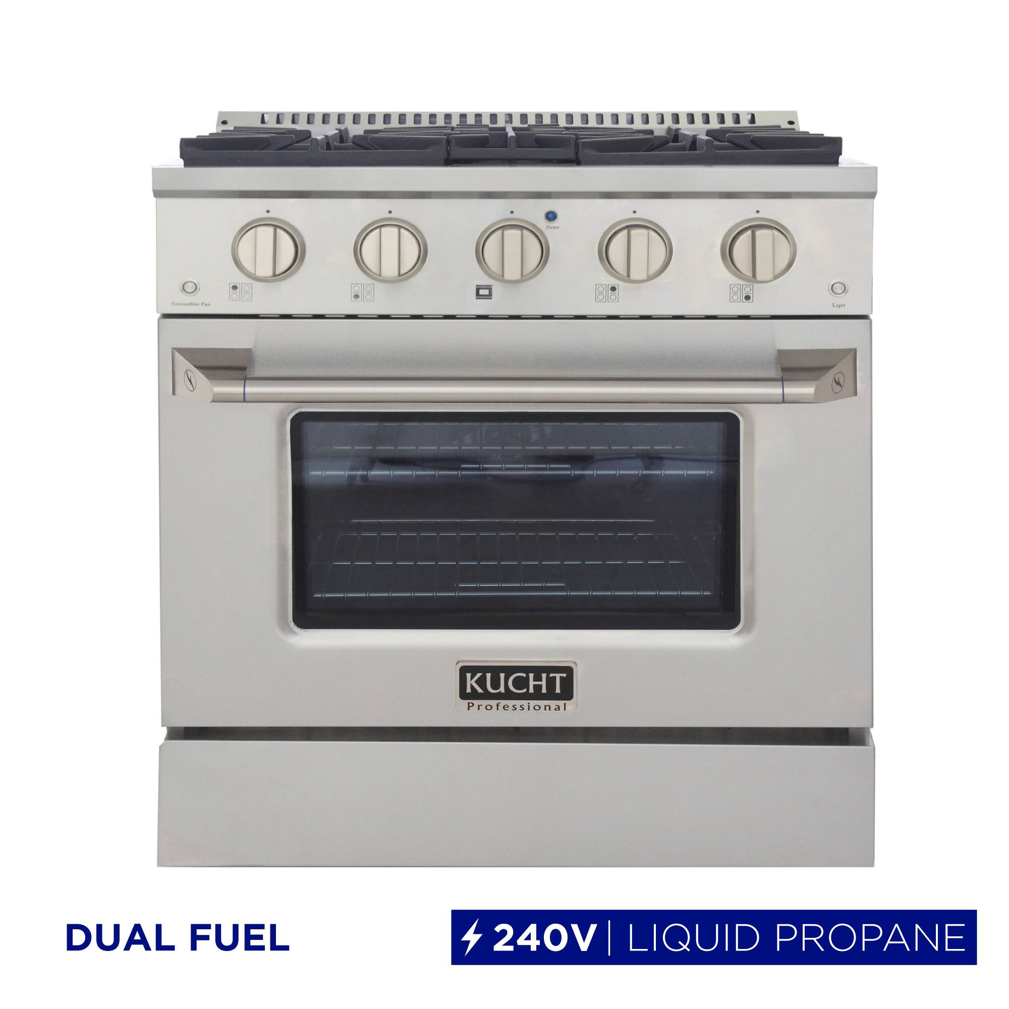 KUCHT Professional  
DUAL FUEL  
240V | LIQUID PROPANE