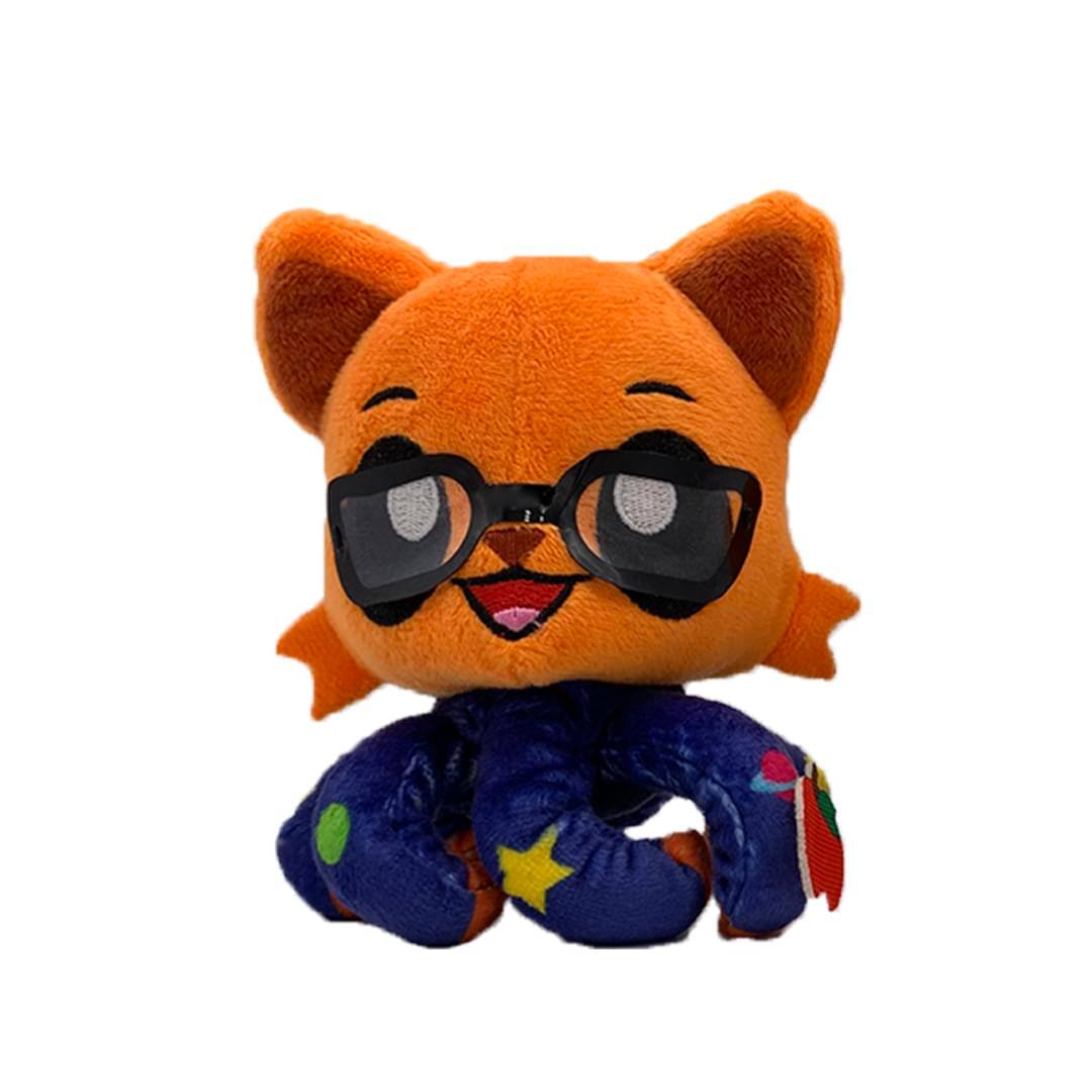 Tentacle Kitty - First Responders & Essentials Little Ones Plush | Teacher Kitty - Orange