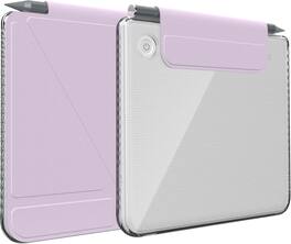 TUDIA - M-FLIP Detachable Clear Magnetic Case for Kobo Libra Colour 2024 - Purple