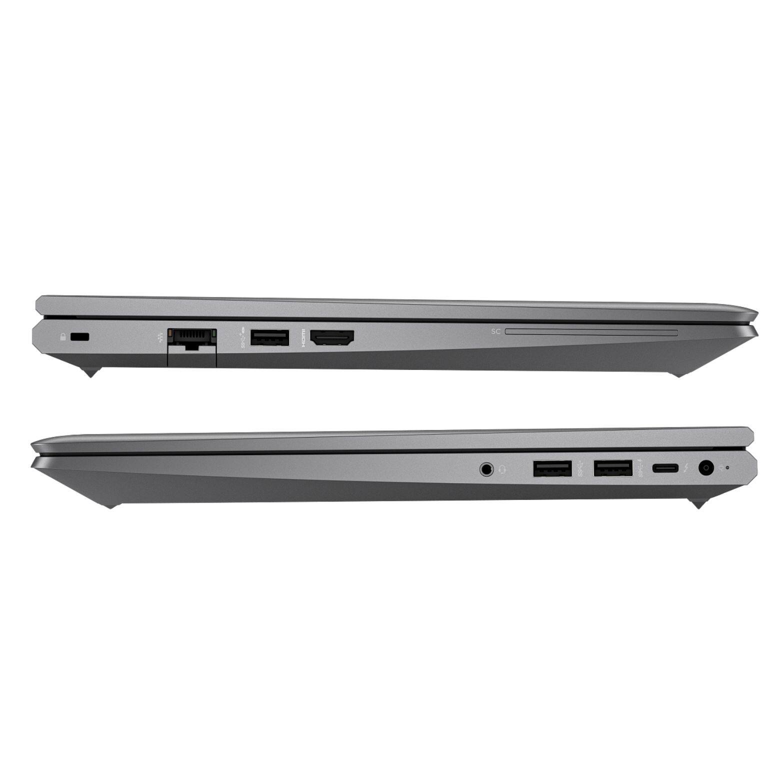 Alt View 5. HP - ZBook Power G9 15.6" FHD Intel Core i7-12800H 2.4 GHz up to 4.80 GHz 32GB 256GB SSD NVIDIA RTX A1000 Windows 11 Pro - Gray.