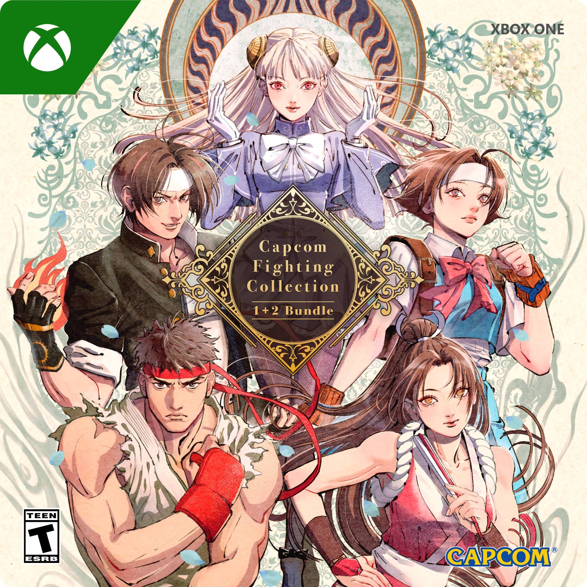 XBOX ONE Capcom Fighting Collection 1+2 Bundle TEEN T ESRB CAPCOM - T (Teen 13+)