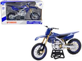 Yamaha YZ450F Dirt Bike Motorcycle Blue and Black 1/6 Die cast Model by New Ray