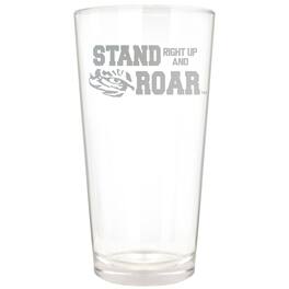 Great American Products - LSU Tigers Etched 16oz. Rally Cry Pint Glass - Multicolor