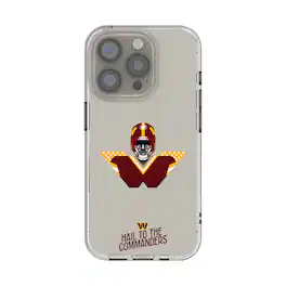 Keyscaper - NFL - Washington Commanders iPhone Clear Case - 14 - Multicolor
