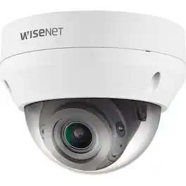 Samsung - Wisenet QNV-6082R1 2 Megapixel Outdoor Full HD Network Camera - Color - Dome - 98.43 ft Infrared Night Vision - White