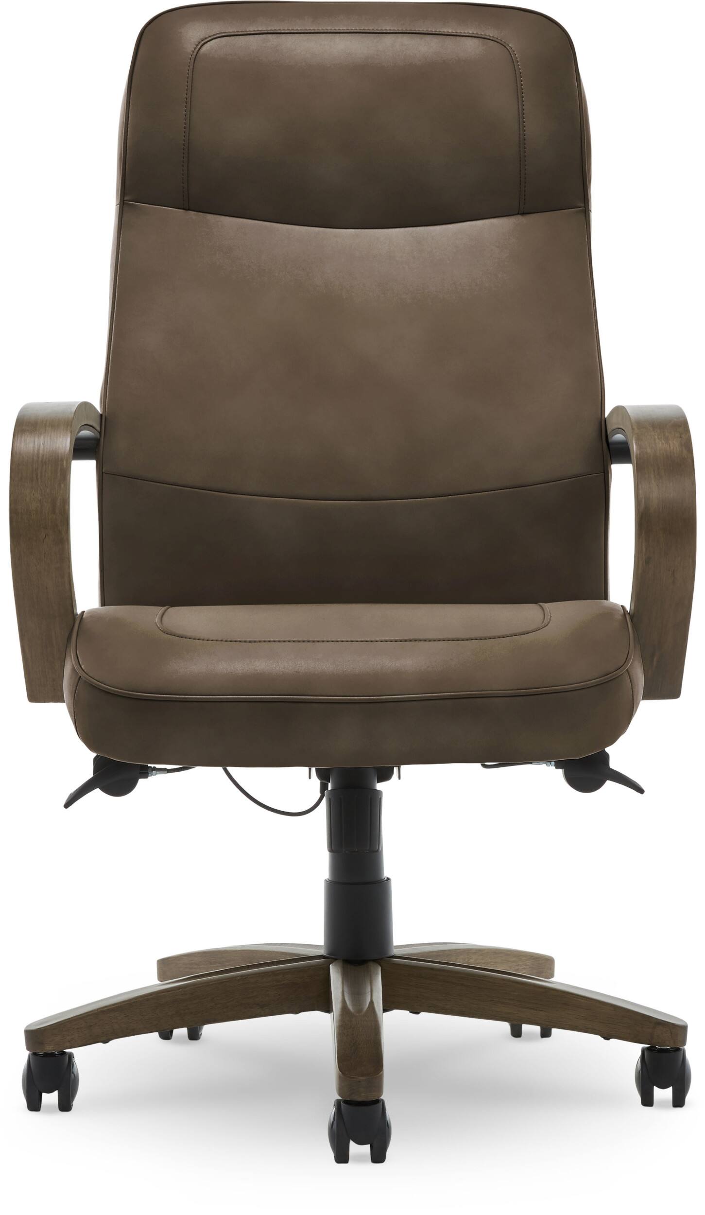 Best Buy Thomasville Bonded Leather Executive Office Chair Brown 51494 BRN