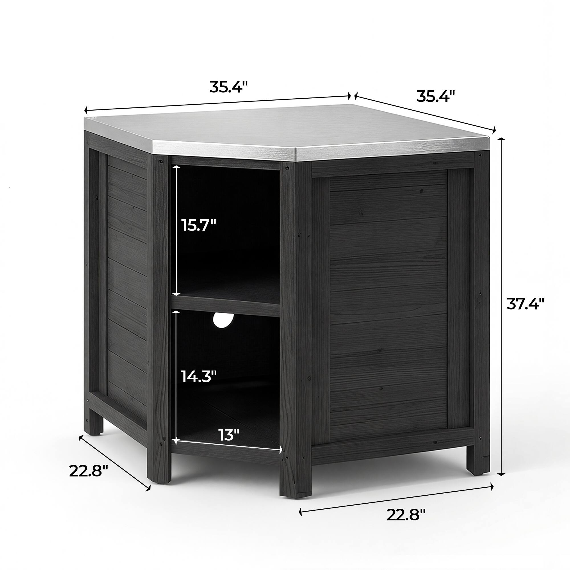 35.4" 35.4" 15.7" 37.4" 14.3" 13" 22.8" 22.8"