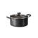 Angle. Tramontina - 5Qt Covered Dutch Oven - Black.