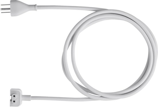 Front Zoom. Apple - Power Adapter Extension Cable - White.