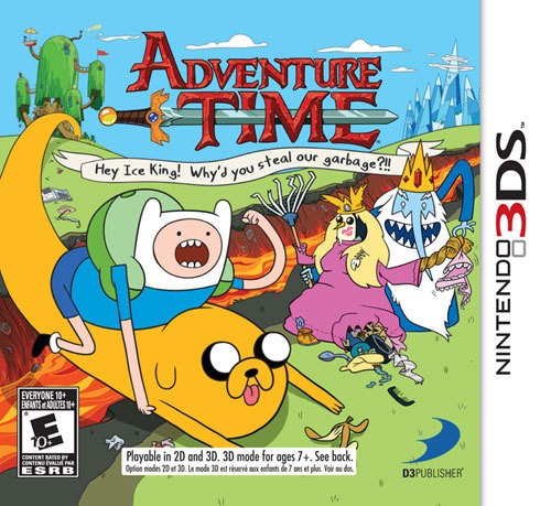  Adventure Time: Hey Ice King, Why'd You Steal Our Garbage? - Nintendo 3DS