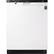 Front. LG - 24" Built-In Dishwasher with Stainless Steel Tub - Smooth White.