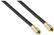 Front. Rocketfish™ - 50' RG6 In-Wall Indoor/Outdoor Coaxial A/V Cable - Black.