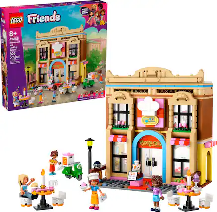 Lego Friends 8+ 42655 Restaurant and Cooking School 896 pieces/pcs MINTCH SERIES ONLINE.