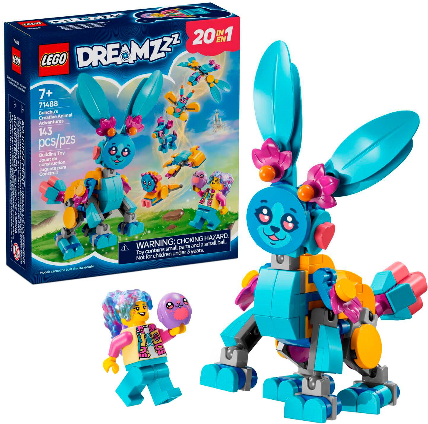 LEGO - DREAMZzz Bunchu's Creative Animal Adventures Building Set 71488