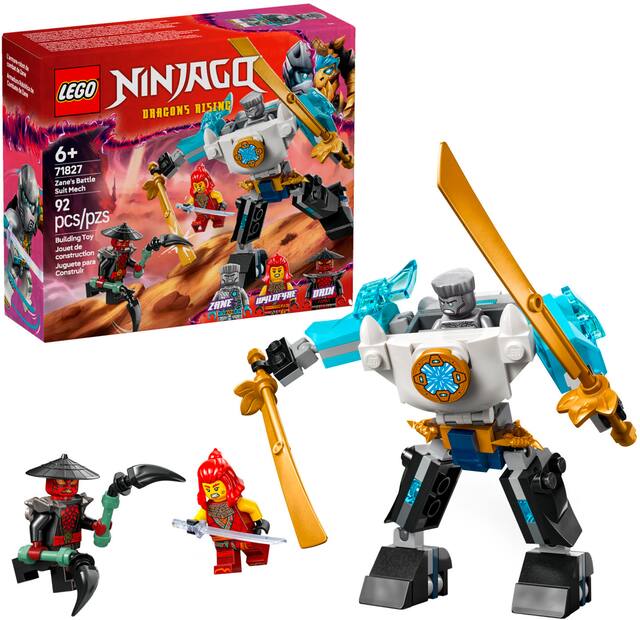 LEGO - NINJAGO Zane's Battle Suit Mech Ninja Toy 71827