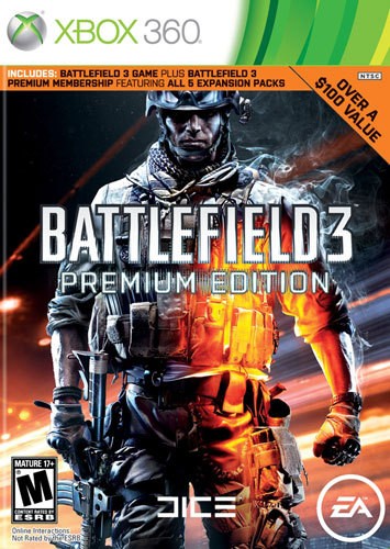  Battlefield 3: Premium Edition - Xbox 360