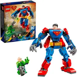 LEGO - DC Superman Mech vs. Lex Luthor Building Toy 76302 - Front_Zoom