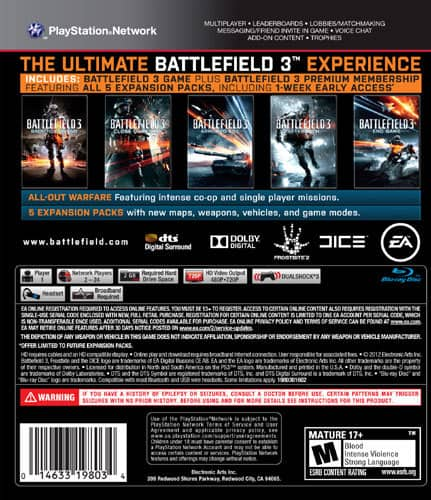 DLC for Battlefield 4™ Premium Edition PS3 — buy online and track