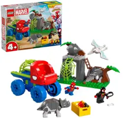 LEGO - Marvel Spidey And His Amazing Friends Team Spidey Dino Crawler Rescue Building Toy 11199 - Front_Zoom