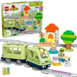 LEGO - DUPLO Town Interactive Adventure Train Set Building Toy 10427 - Front_Zoom