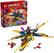 The text on the image reads: "NINJAGO LEGO DRAGONS RISING 8+ 71833 Kas and Arin's Storm Jets Super 0 510 pcs/pzs GARS."
