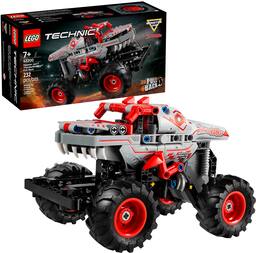 Technic Monster Jam ThunderROARus Pull-Back Monster Truck Building Toy 42200