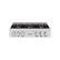 Front. ZLINE - 36 in. Wide 6 Burner Classic Gas with DuoPro Cooktop (PCRT36) - Stainless Steel.
