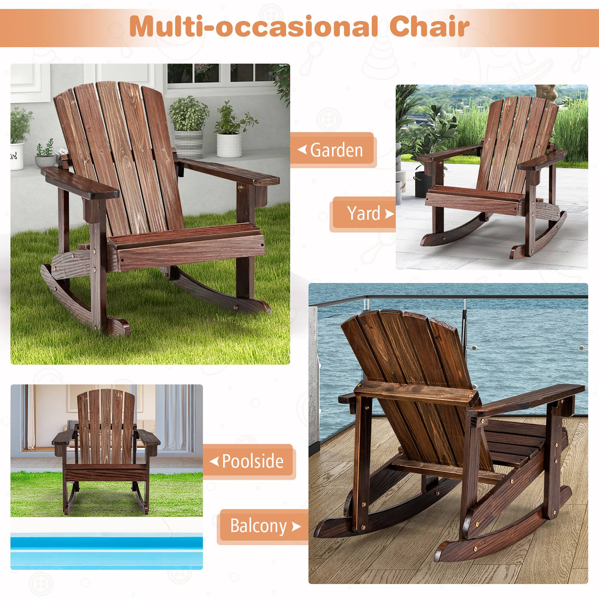 Multi-occasional Chair

- Garden
- Yard
- Poolside
- Balcony