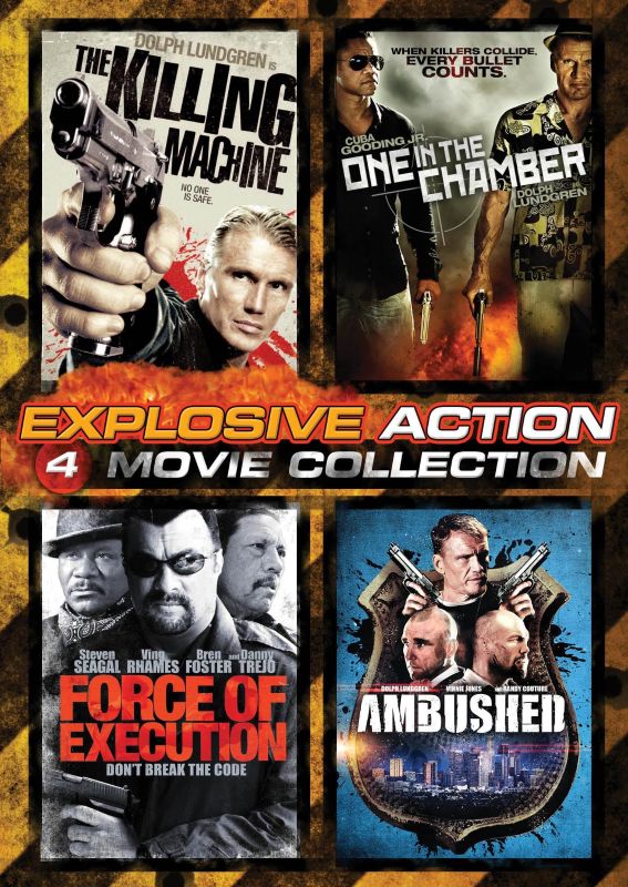  Explosive Action: 4 Movie Collection [4 Discs] [DVD]