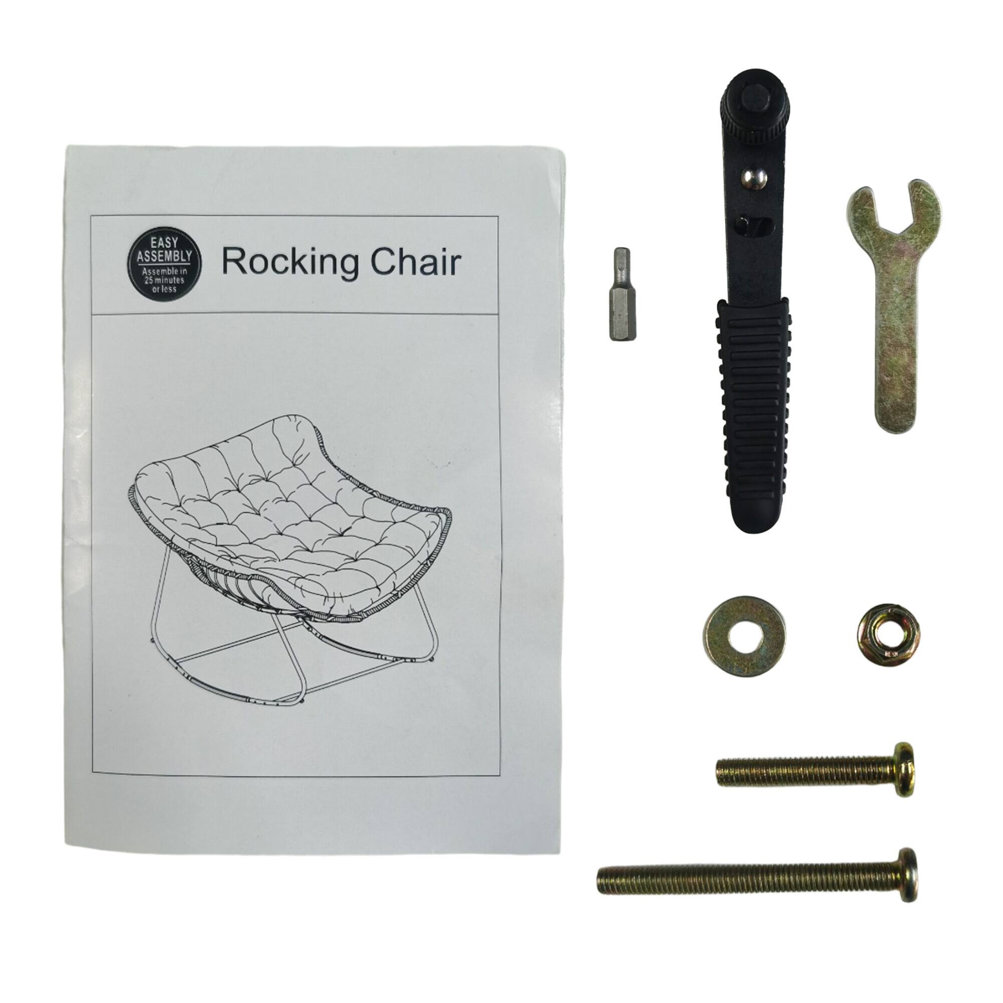 EASY ASSEMBLY  
Assemble in 10 minutes or less  

Rocking Chair
