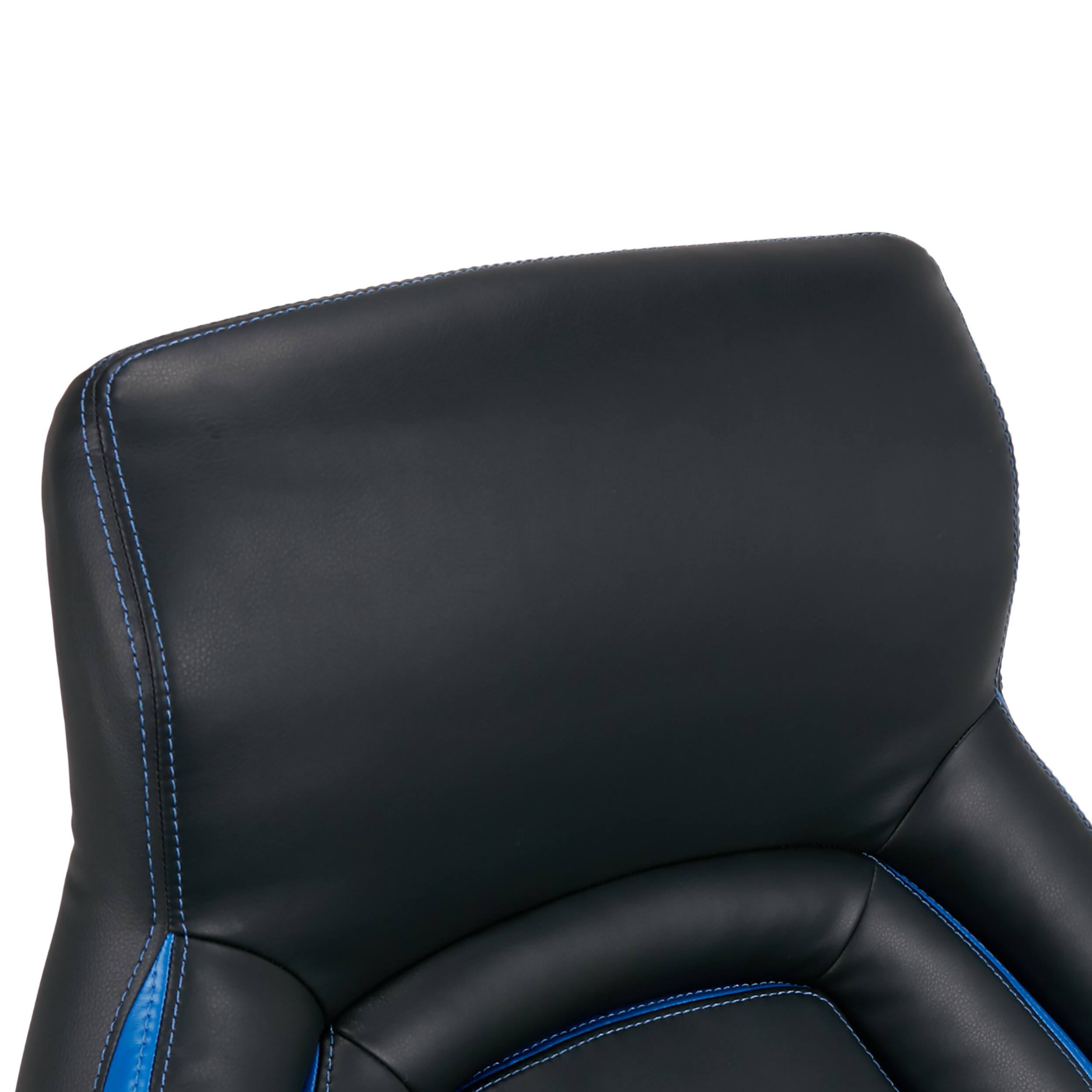 Alt View 14. Dormeo - Vantage OCTAspring Bonded Leather Gaming Chair - Blue.