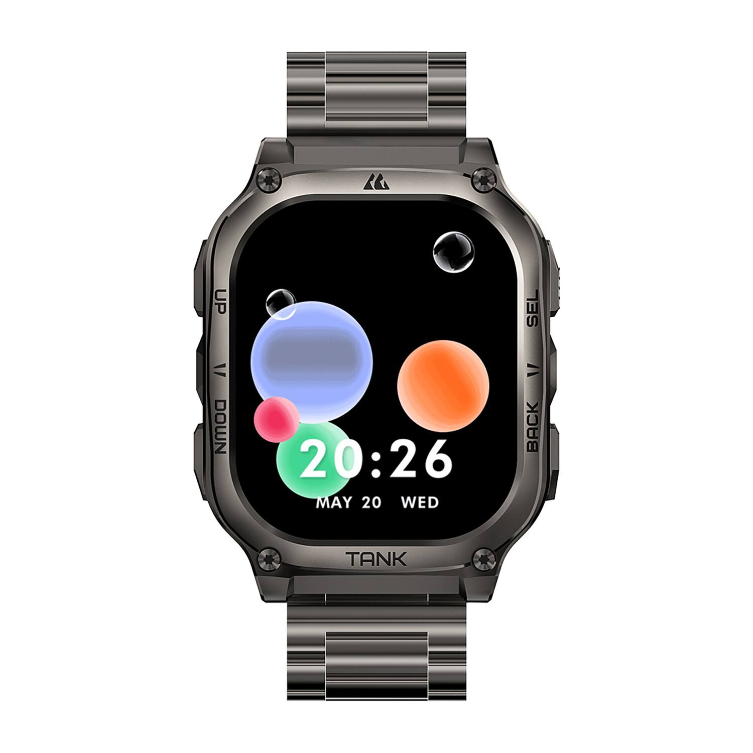 UP SEL V DOWN 20:26 MAY 20 WED = BACK TANK