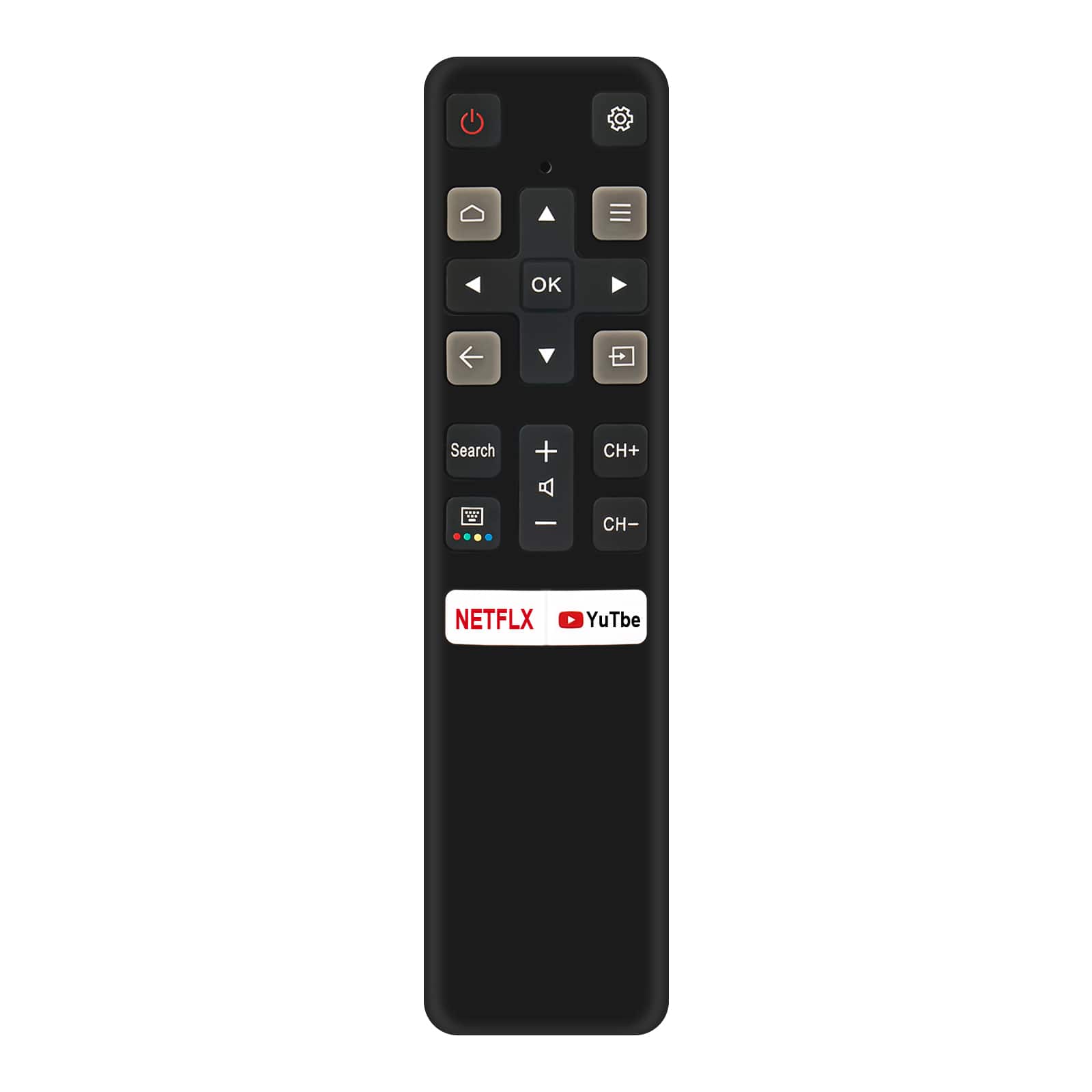 VINABTY - New SRC802V Replace IR Remote Control Fits for TCL TV S434 43S434 50S434 55S434 65S434 75S434 32S330 40S330 - Black