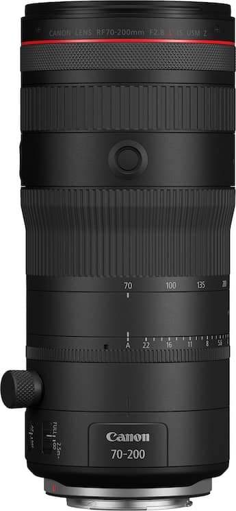 Canon RF70 200mm F2.8 L IS USM Z Hybrid Zoom Lens for Use with EOS Canon RF70 200mm F2.8 L IS USM Z Hybrid Zoom Lens for Use with EOS