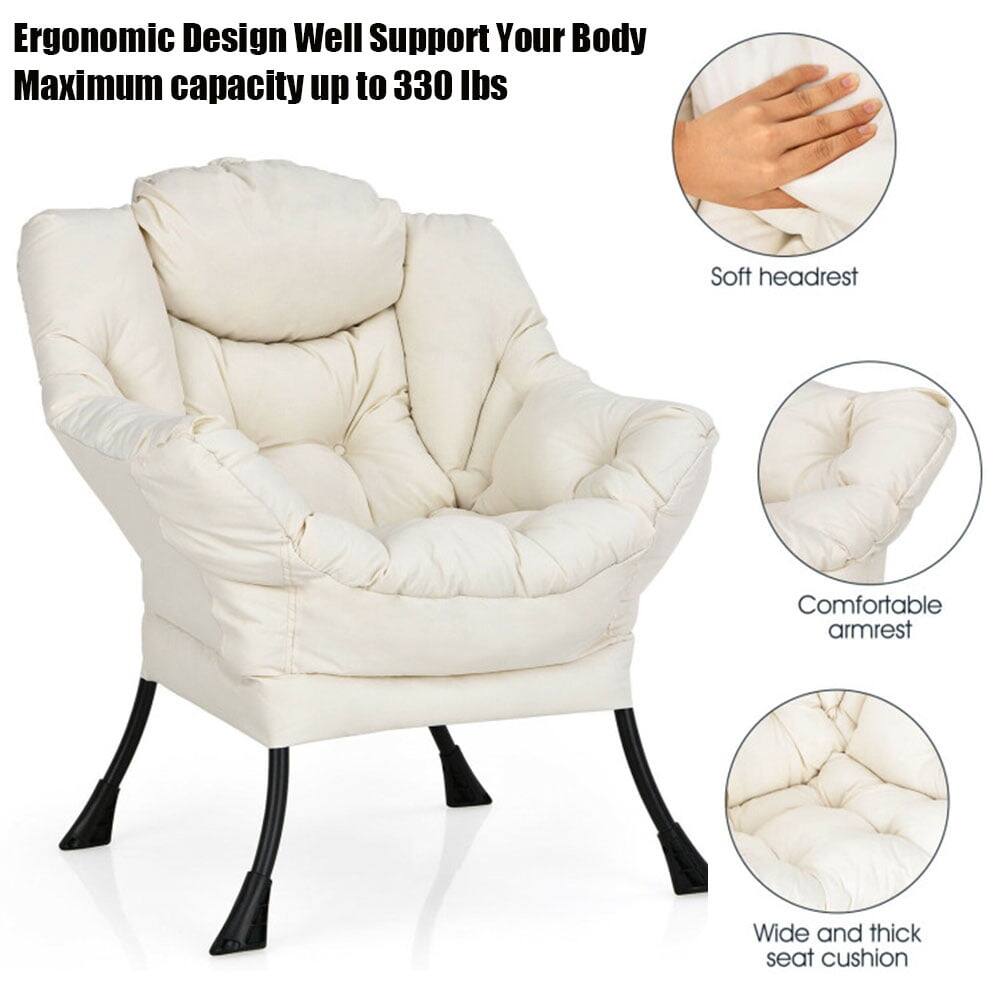 Ergonomic Design Well Support Your Body  
Maximum capacity up to 330 lbs  

- Soft headrest  
- Comfortable armrest  
- Wide and thick seat cushion