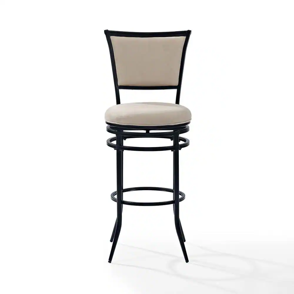 Alt View 1. Crosley Furniture - Rachel Bar Stool - Black.