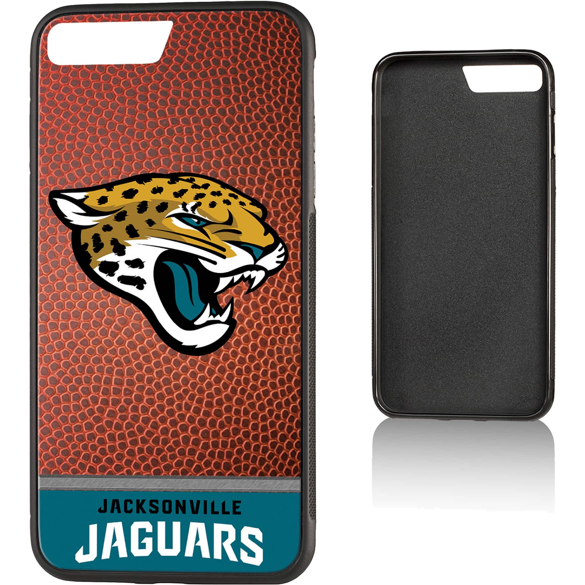 Keyscaper - NFL - Jacksonville Jaguars - iPhone Bump Case with Football Design - 15 Pro - Multicolor
